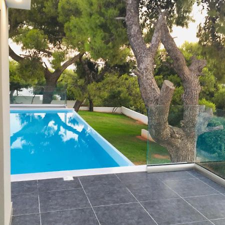 Villa Tranquility Lagonisi Ngoại thất bức ảnh