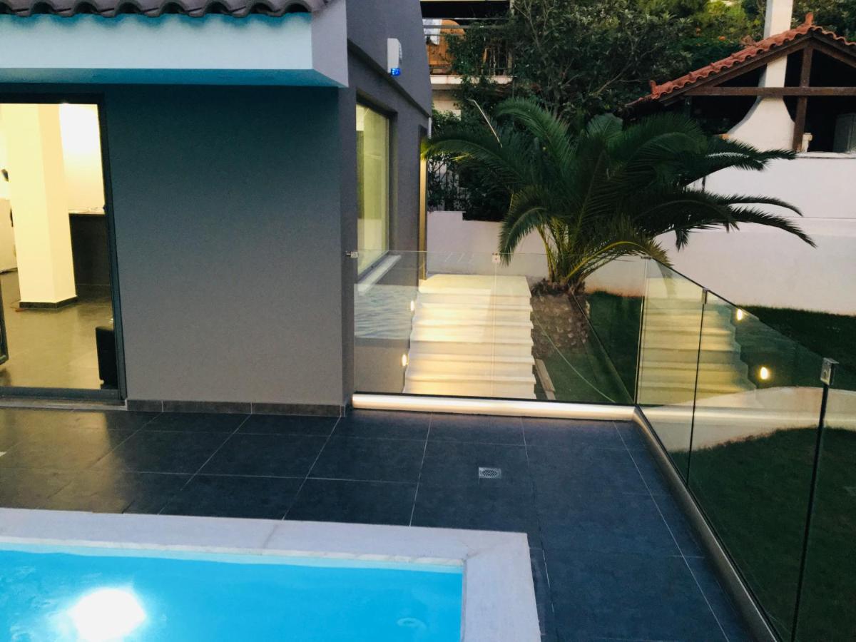 Villa Tranquility Lagonisi Ngoại thất bức ảnh